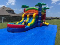 IMG 7395 1716573795 Rainbow Bounce House W/Slide